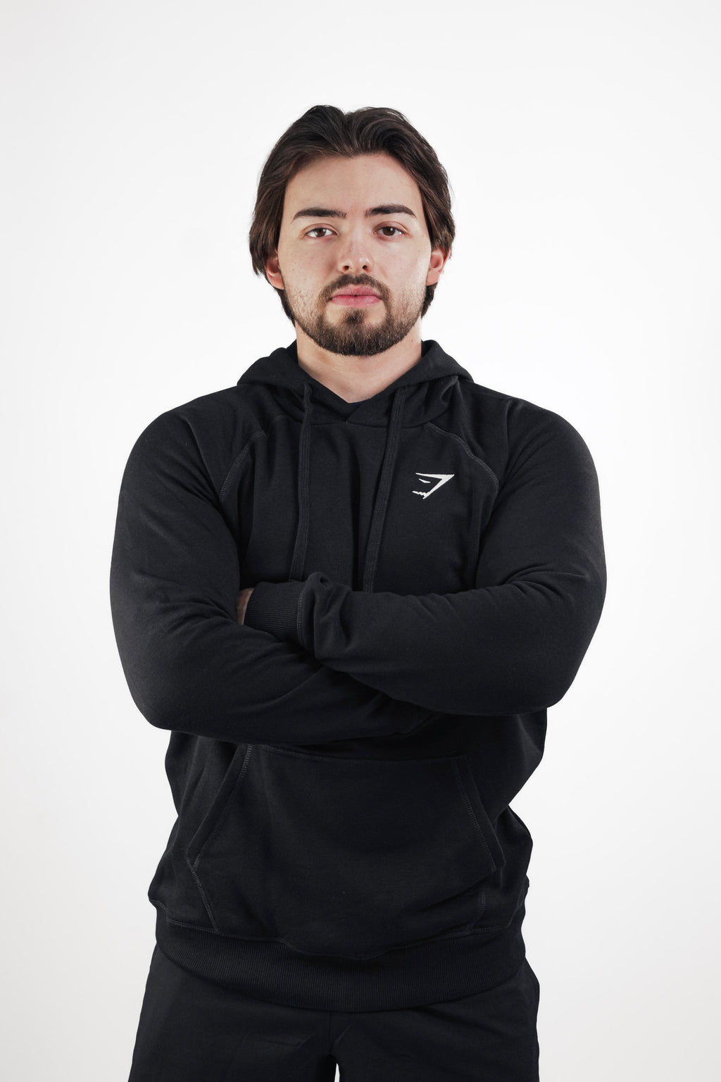 Crest Hoodie - Negro