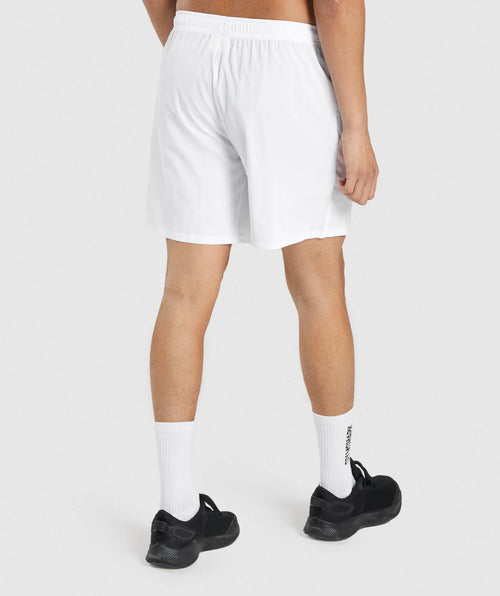 Arrival 7" Shorts - Blanco