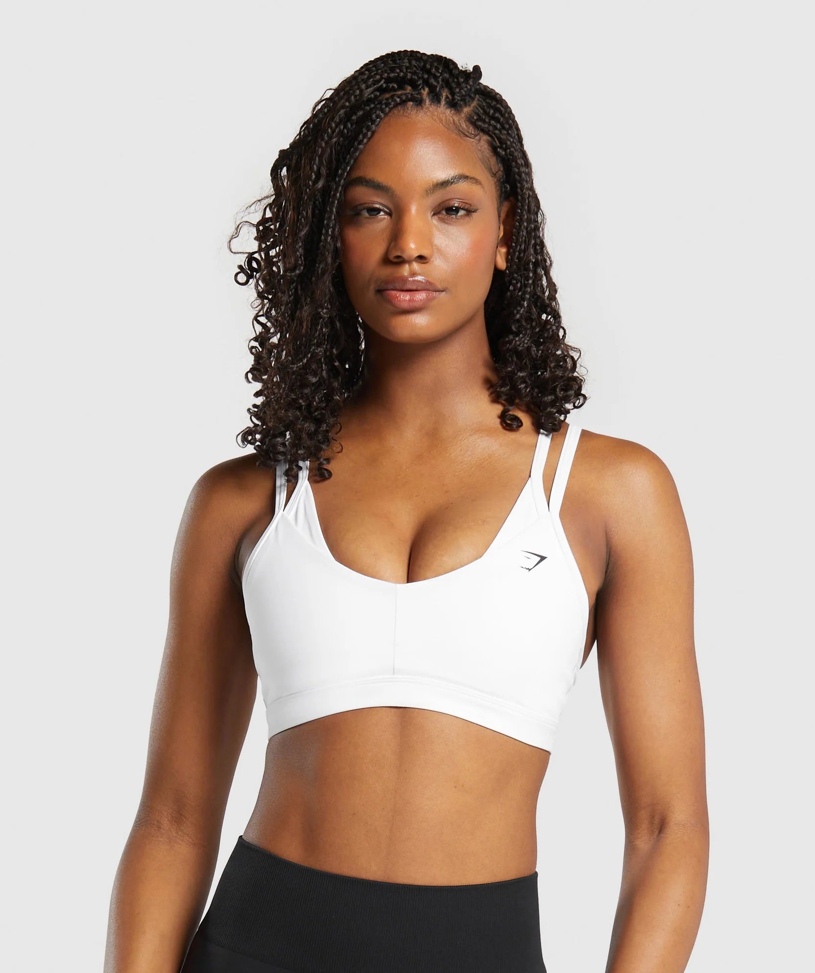 Double Up Sports Bra – Blanco