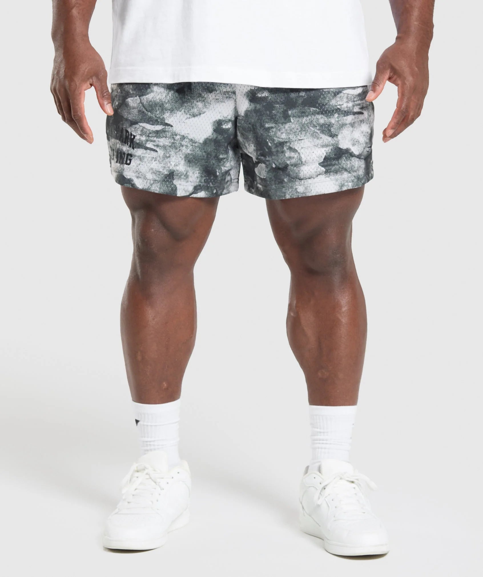 Lifting Mesh 5" Shorts - Metal Gris