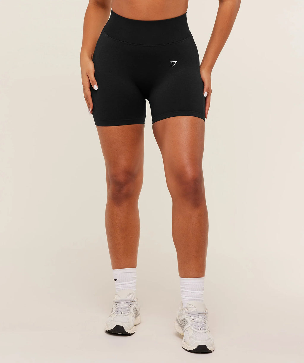 Lift Contour Seamless Shorts – Negro Marl