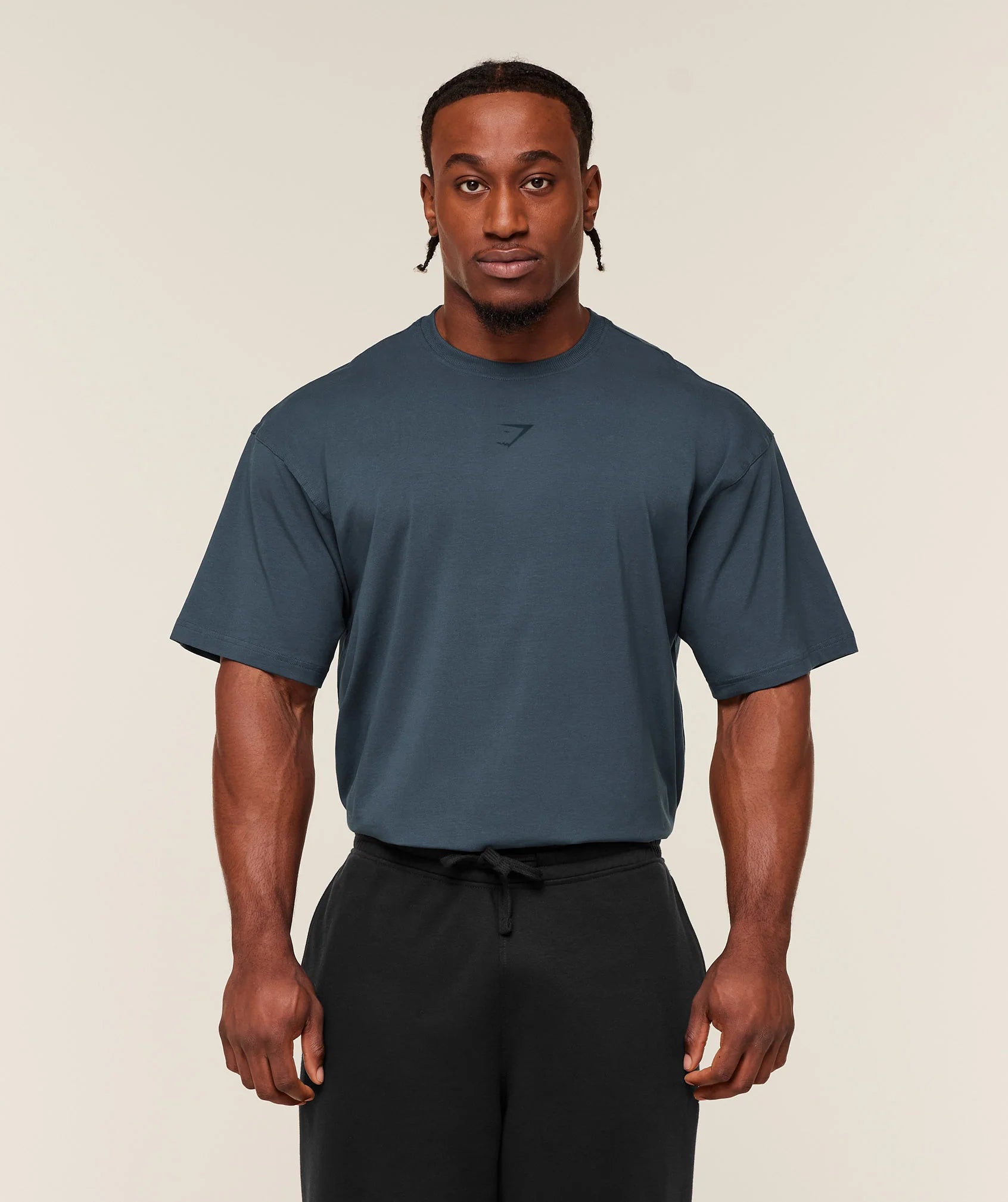 Power T-Shirt Oversized - Azul
